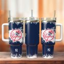 New York Yankees Baseball MLB Sport Custom Stanley Quencher 30oz-40oz Stainless Steel Tumbler Hot And Cold Tumbler