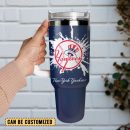 New York Yankees Baseball MLB Sport Custom Stanley Quencher 30oz-40oz Stainless Steel Tumbler
