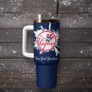 New York Yankees Baseball MLB Sport Custom Stanley Quencher 30oz-40oz Stainless Steel Tumbler