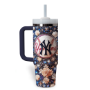 New York Yankees MLB Custom Stanley Quencher 30oz-40oz Stainless Steel Tumbler Hot And Cold Tumbler