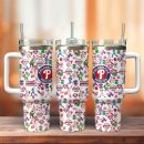 Philadelphia Phillies MLB Sports Custom Stanley Quencher 30oz-40oz Stainless Steel Tumbler Hot And Cold Tumbler