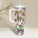 Philadelphia Phillies MLB Custom Stanley Quencher 30oz-40oz Stainless Steel Tumbler