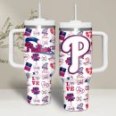Philadelphia Phillies MLB Custom Stanley Quencher 30oz-40oz Stainless Steel