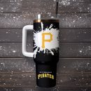Pittsburgh Pirates Baseball MLB Sport Custom Stanley Quencher 30oz-40oz Stainless Steel Tumbler