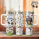 San Diego Padres x Peanuts MLB Custom Stanley Quencher 30oz-40oz Stainless Steel Tumbler Hot And Cold Tumbler