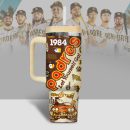 San Diego Padres MLB Custom Stanley Quencher 30oz-40oz Stainless Steel Tumbler