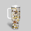 San Diego Padres MLB Custom Stanley Quencher 30oz-40oz Stainless Steel Tumbler