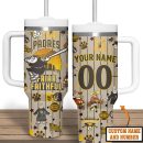 San Diego Padres MLB Custom Stanley Quencher 30oz-40oz Stainless Steel Tumbler