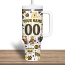 San Diego Padres MLB Custom Stanley Quencher 30oz-40oz Stainless Steel Tumbler