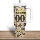 San Diego Padres MLB Custom Stanley Quencher 30oz-40oz Stainless Steel Tumbler