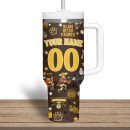San Diego Padres MLB Custom Stanley Quencher 30oz-40oz Stainless Steel Tumbler