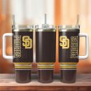 San Diego Padres Baseball MLB Sport Custom Stanley Quencher 30oz-40oz Stainless Steel Tumbler