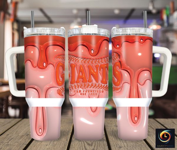 San Francisco Giants MLB Custom Stanley Quencher 30oz-40oz Stainless Steel Tumbler Hot And Cold Tumbler