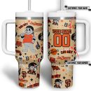 San Francisco Giants MLB Custom Stanley Quencher 30oz-40oz Stainless Steel Tumbler