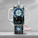 MLB Seattle Mariners Mickey Mouse Custom Stanley Quencher 30oz-40oz Stainless Steel Tumbler Hot And Cold Tumbler