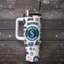 Seattle Mariners Baseball MLB Sport Custom Stanley Quencher 30oz-40oz Stainless Steel Tumbler
