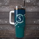 Seattle Mariners Baseball MLB Custom Stanley Quencher 30oz-40oz Stainless Steel Tumbler Hot And Cold Tumbler