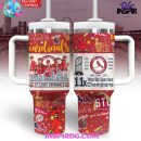 St. Louis Cardinals Baseball MLB Custom Stanley Quencher 30oz-40oz Stainless Steel Tumbler