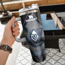 MLB Tampa Bay Rays Custom Stanley Quencher 30oz-40oz Stainless Steel Tumbler Hot And Cold Tumbler