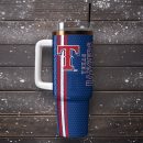 Texas Rangers Baseball MLB Sport Custom Stanley Quencher 30oz-40oz Stainless Steel Tumbler