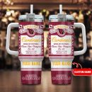 Arizona Cardinals NFL Kings of Football Custom Stanley Quencher 30oz-40oz Stainless Steel Tumbler Hot And Cold Tumbler