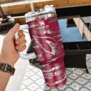 Arizona Cardinals NFL Camo Pattern Custom Stanley Quencher 30oz-40oz Stainless Steel Tumbler Hot And Cold Tumbler