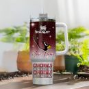 Arizona Cardinals NFL Custom Stanley Quencher 30oz-40oz Stainless Steel Tumbler Hot And Cold Tumbler