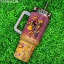 Arizona Cardinals NFL Custom Stanley Quencher 30oz-40oz Stainless Steel Tumbler Hot And Cold Tumbler