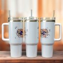 Baltimore Ravens NFL Custom Stanley Quencher 30oz-40oz Stainless Steel Tumbler Hot And Cold Tumbler