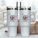 Baltimore Ravens NFL Custom Stanley Quencher 30oz-40oz Stainless Steel Tumbler Hot And Cold Tumbler