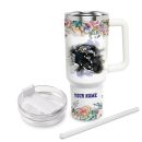 Baltimore Ravens NFL Custom Stanley Quencher 30oz-40oz Stainless Steel Tumbler Hot And Cold Tumbler