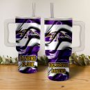 Baltimore Ravens NFL Custom Stanley Quencher 30oz-40oz Stainless Steel Tumbler Hot And Cold Tumbler