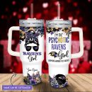 Baltimore Ravens NFL Custom Stanley Quencher 30oz-40oz Stainless Steel Tumbler