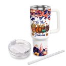Baltimore Ravens NFL Custom Stanley Quencher 30oz-40oz Stainless Steel Tumbler Hot And Cold Tumbler