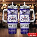Baltimore Ravens NFL Custom Stanley Quencher 30oz-40oz Stainless Steel Tumbler Hot And Cold Tumbler