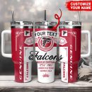 Atlanta Falcons NFL Kings Of Football Custom Stanley Quencher 30oz-40oz Stainless Steel Tumbler Hot And Cold Tumbler