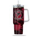 Atlanta Falcons NFL Custom Stanley Quencher 30oz-40oz Stainless Steel Tumbler Hot And Cold Tumbler