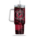 Atlanta Falcons NFL Custom Stanley Quencher 30oz-40oz Stainless Steel Tumbler Hot And Cold Tumbler