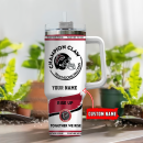 Atlanta Falcons NFL Champion Claw Custom Stanley Quencher 30oz-40oz Stainless Steel Tumbler Hot And Cold Tumbler
