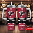 Atlanta Falcons NFL Custom Stanley Quencher 30oz-40oz Stainless Steel Tumbler Hot And Cold Tumbler