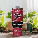 Atlanta Falcons NFL Custom Stanley Quencher 30oz-40oz Stainless Steel Tumbler Hot And Cold Tumbler