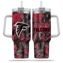 Atlanta Falcons NFL Hunting Custom Stanley Quencher 30oz-40oz Stainless Steel Tumbler Hot And Cold Tumbler