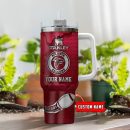 Atlanta Falcons NFL Metal Style Custom Stanley Quencher 30oz-40oz Stainless Steel Tumbler Hot And Cold Tumbler