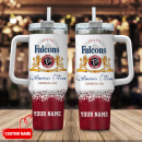 Atlanta Falcons NFL Champions Modelo Custom Stanley Quencher 30oz-40oz Stainless Steel Tumbler Hot And Cold Tumbler