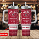 Atlanta Falcons NFL Custom Stanley Quencher 30oz-40oz Stainless Steel Tumbler Hot And Cold Tumbler