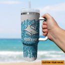 Atlanta Falcons NFL Sports Custom Stanley Quencher 30oz-40oz Stainless Steel Tumbler Hot And Cold Tumbler