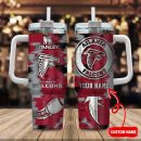 Atlanta Falcons NFL Custom Stanley Quencher 30oz-40oz Stainless Steel Tumbler Hot And Cold Tumbler