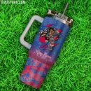 Buffalo Bills NFL Glitter Custom Stanley Quencher 30oz-40oz Stainless Steel Tumbler Hot And Cold Tumbler