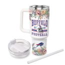 Buffalo Bills NFL Custom Stanley Quencher 30oz-40oz Stainless Steel Tumbler Hot And Cold Tumbler