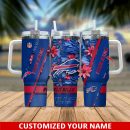 Buffalo Bills NFL Custom Stanley Quencher 30oz-40oz Stainless Steel Tumbler Hot And Cold Tumbler